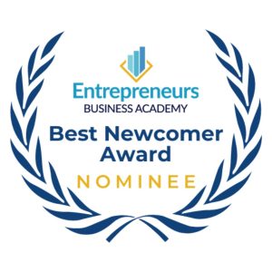 Best Newcomer Award Nominee Badge